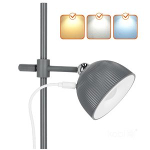 Lampe de bureau LED ORBI 2,5W CCT grise Laitica