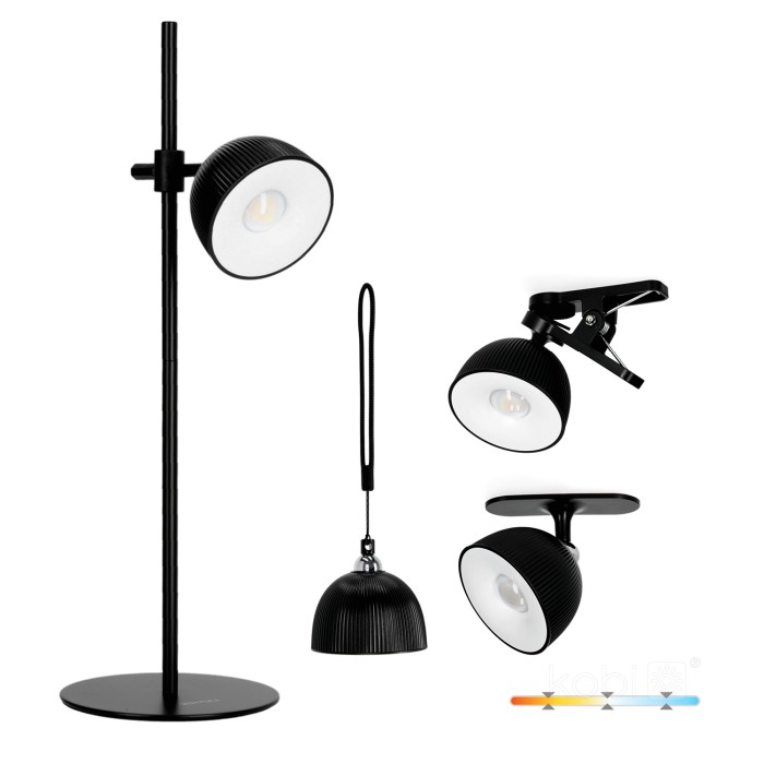 Lampe de bureau LED ORBI 2,5W CCT noir Laitica