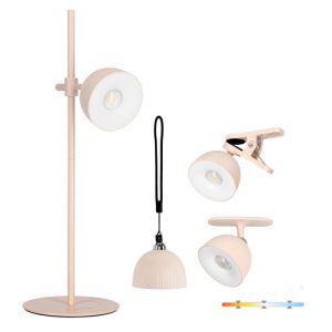 Lampe de bureau LED ORBI 2,5W CCT rose Laitica