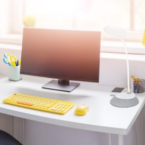 Lampe de bureau LED VISUA DESK 5W Grise LED2B