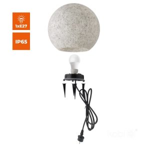 Lampe de jardin GARDEN BALL L 1xE27 IP65 Kobi