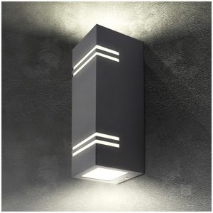 Lampe de jardin QUAZAR 7 2xGU10 IP44 grise Kobi