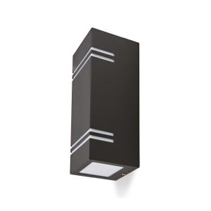 Lampe de jardin QUAZAR 7 2xGU10 IP44 noire Kobi