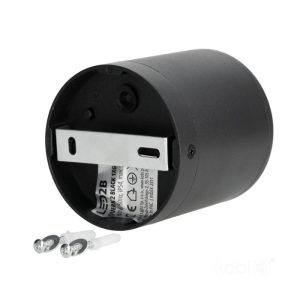 Lampe de jardin QUERK 2 1xGU10 IP54 noir LED2B