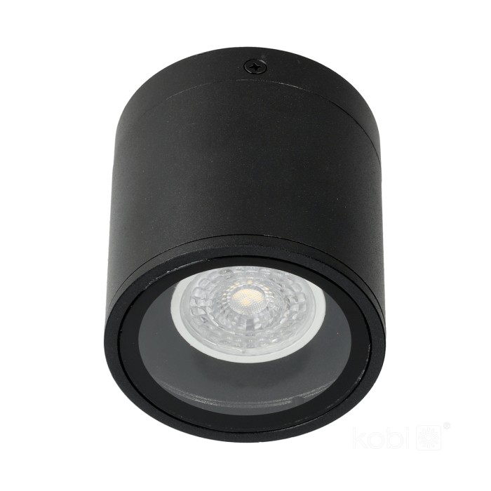 Lampe de jardin QUERK 2 1xGU10 IP54 noir LED2B