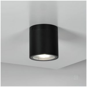 Lampe de jardin QUERK 2 1xGU10 IP54 noir LED2B