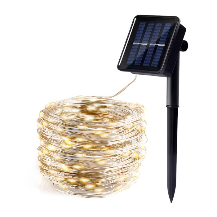 Lampe de jardin solaire 300 LED SPARK 3000K IP44 LED2B