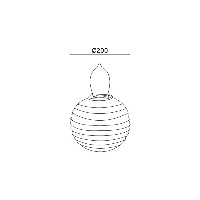 Lampe de jardin solaire LED HARMONY 3000K IP44 LED2B