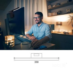 Lampe de moniteur LED LUME-IQ 5W CCT Kobi Design