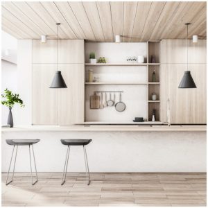 Lampe de plafond KIVI 1xGU10 blanc-or Kobi