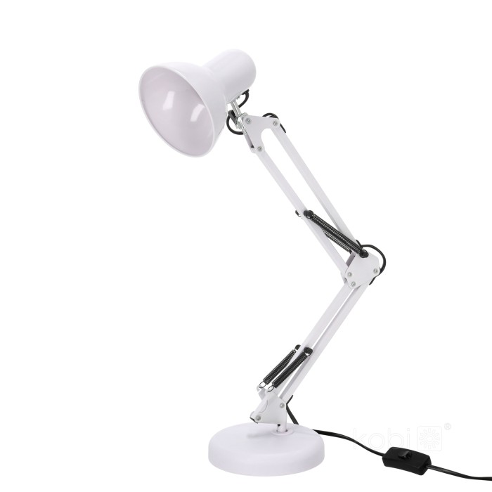 Lampe de table AURIQ 1xE27 Blanc LED2B