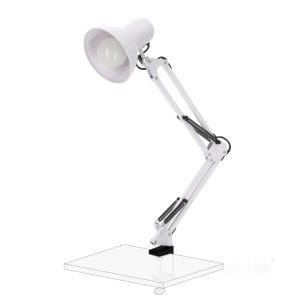 Lampe de table AURIQ 1xE27 Blanc LED2B