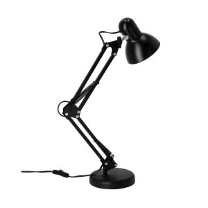 Lampe de table AURIQ 1xE27 Noir LED2B