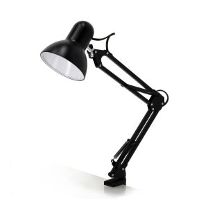 Lampe de table AURIQ 1xE27 Noir LED2B