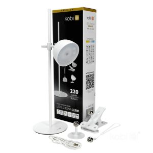 Lampe de table LED LIZBONA 3,5W IP54 Blanc Kobi Premium