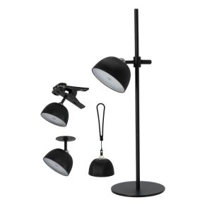 Lampe de table LED LIZBONA 3,5W IP54 Noire Kobi Premium