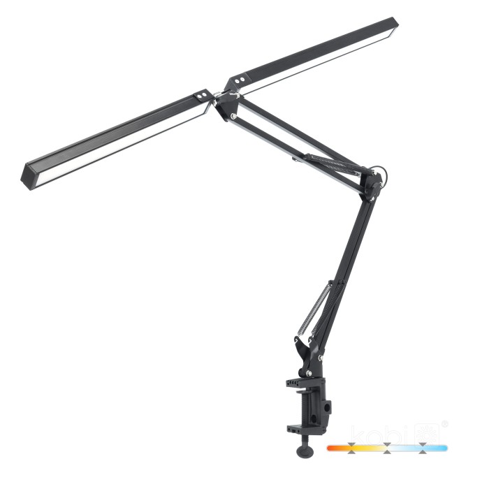 Lampe de table LED TENUIX DUO 28W 3CCT noir LED2B