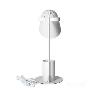 Lampe de table ROLIG 1xE27 blanche Kobi