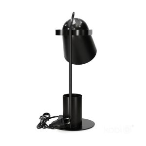 Lampe de table ROLIG 1xE27 Noir Kobi