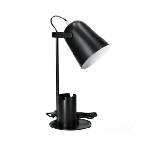 Lampe de table ROLIG 1xE27 Noir Kobi