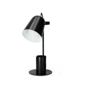 Lampe de table ROLIG 1xE27 Noir Kobi