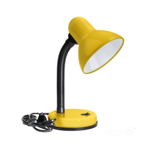 Lampe de table ŚMIESZEK 1xE27 Jaune Kobi