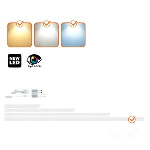 Lampe LED pour armoire WL 16W 3CCT Kobi