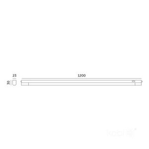 Lampe LED pour armoire WL 16W 3CCT Kobi