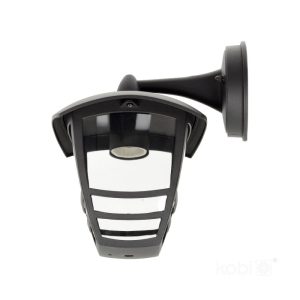 Lampe murale de jardin TEVIO KD 1xE27 IP54 noire LED2B