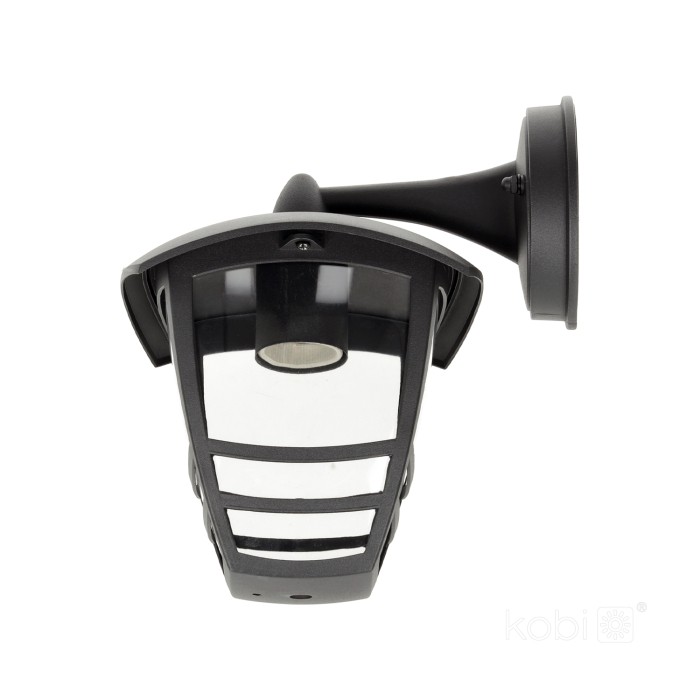 Lampe murale de jardin TEVIO KD 1xE27 IP54 noire LED2B