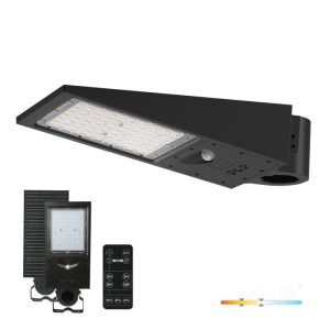 Lampe solaire de rue avec détecteur de mouvement LED STREET 30W 2CCT IP65 Kobi Premium