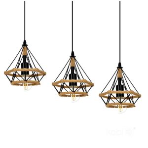 Lampe suspendue BOHO SIENA 3xE27 Kobi Design