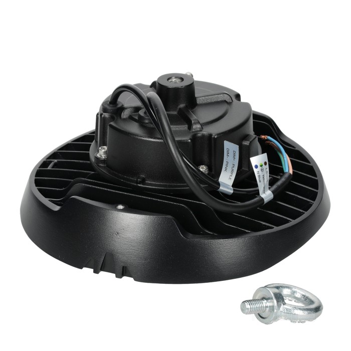 LED High Bay NINA 100W 4000K 90° Kobi Pro" en français pourrait être traduit par : "LED Haut Plafond NINA 100W 4000K 90° Kobi Pro