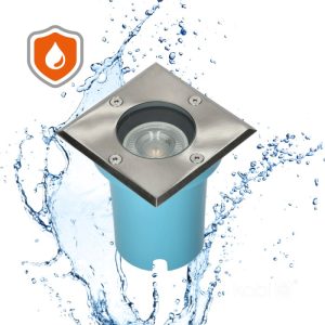 Luminaire d'allée ENTRADA 1 1xGU10 carré Kobi