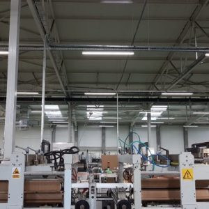 Luminaire étanche LED HPL1 60W IP65 120° Kobi Pro