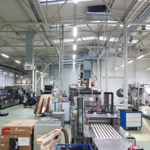 Luminaire étanche LED HPL1 75W IP65 120° Kobi Pro