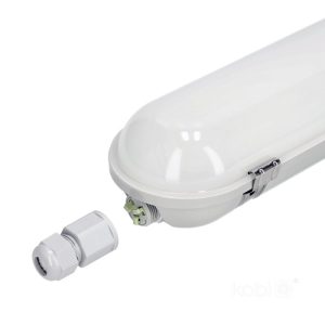 Luminaire étanche LED NEXFORCE1 80W 4000K IP65 Kobi Pro