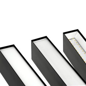Luminaire linéaire LED KOLINE K1 20W 4000K noir Kobi Pro