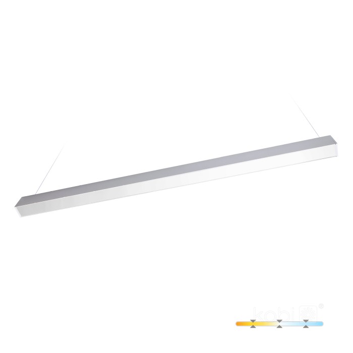 Luminaire linéaire LED KOLINE K2 40W 3CCT blanc Kobi Pro
