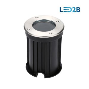 Luminaire pour allée INGRESS 1xGU10 rond IP67 LED2B