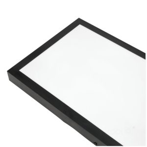 Panneau LED BRISBANE 36W 30x120 4000K noir Kobi Premium