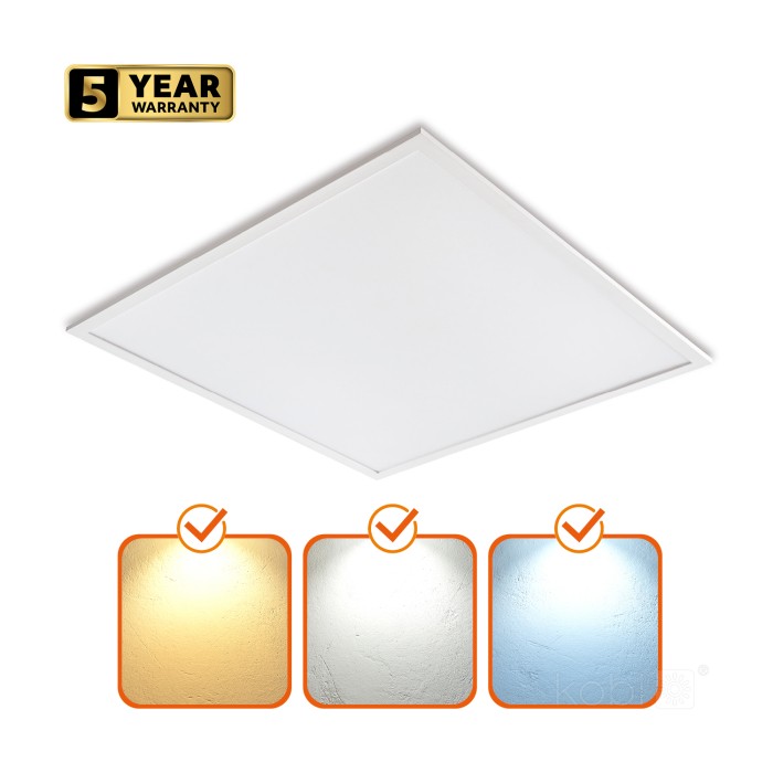 Panneau LED CAPRI G2 25-36-40W 60x60 3CCT IP44 Kobi Pro