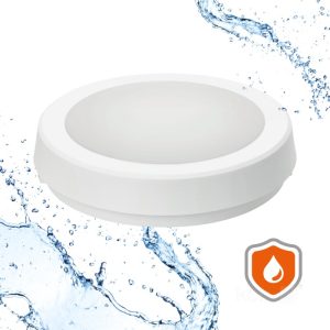 Plafonnier avec détecteur de mouvement LED NAIROS G2 12W 3CCT LX IP65 blanc Kobi Premium