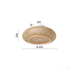 Plafonnier BOHO BULI S 1xE27 Design Kobi