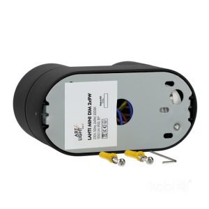 Plafonnier LAHTI mini dim 2x9W 3000K noir Art of Light