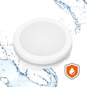 Plafonnier LED NAIROS 12W CCT IP65 blanc Kobi Premium