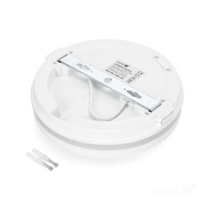 Plafonnier LED NAIROS 12W CCT IP65 blanc Kobi Premium