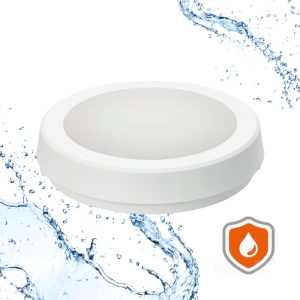 Plafonnier LED NAIROS G2 12W 3CCT IP65 blanc Kobi Premium