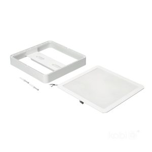 Plafonnier LED SIGARO SQUARE 18W 4000K Kobi Premium
