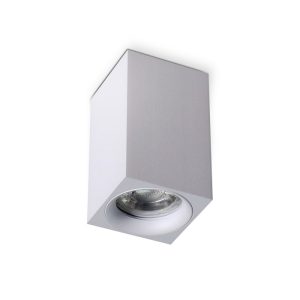 Plafonnier MANGO SQUARE blanc Kobi